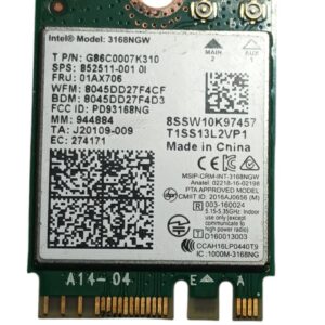 REFURBISH Intel 3168NGW Dual Band Wireless-AC 3168 PCI-Express WiFi Card: Features, Performance, and Benefits