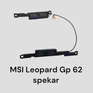 MSI GP62 LAPBORD SPEKAR