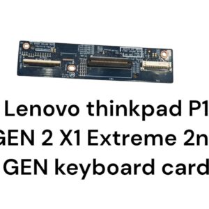 Lenovo ThinkPad X1 1st Gen P1 IR  Keyboard CARD